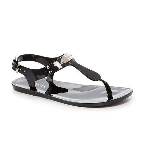 michael kors mk plate jelly|Michael kors jelly sandals + FREE SHIPPING .